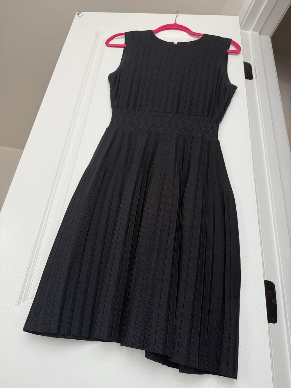 NWOT Ted Baker Balieey Sleeveless Knitted Skater Dress Black Size 2